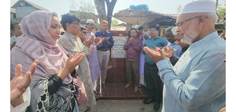 শিবগঞ্জে ১৩ কিলোমিটার সড়ক উন্নয়ন কাজের উদ্বোধন  