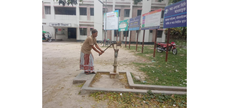 শিবগঞ্জ স্বাস্থ্য কমপ্লেক্সে পানির তীব্র সংকট, ভোগান্তিতে রোগী-স্বজনরা