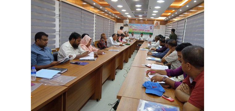 শিবগঞ্জে দুর্যোগ ব্যবস্থাপনায় জরুরী সাড়াদান পদ্ধতি শক্তিশালীকরণে কর্মশালা