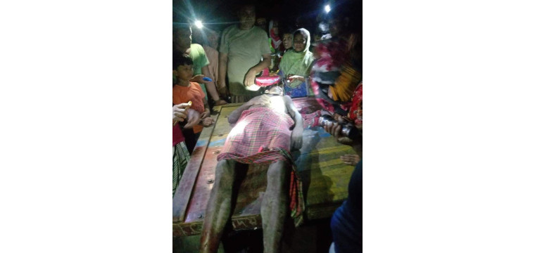 চাঁপাইনবাবগঞ্জে সড়কে ডাকাতিকালে গণপিটুনিতে এক ডাকাত নিহত 