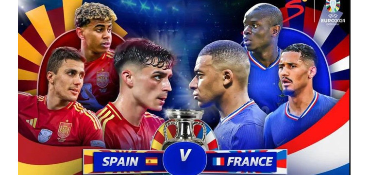 ইউরোর ফাইনালে ওঠার লড়াইয়ে দিবাগত রাতে মুখোমুখি স্পেন ও ফ্রান্স