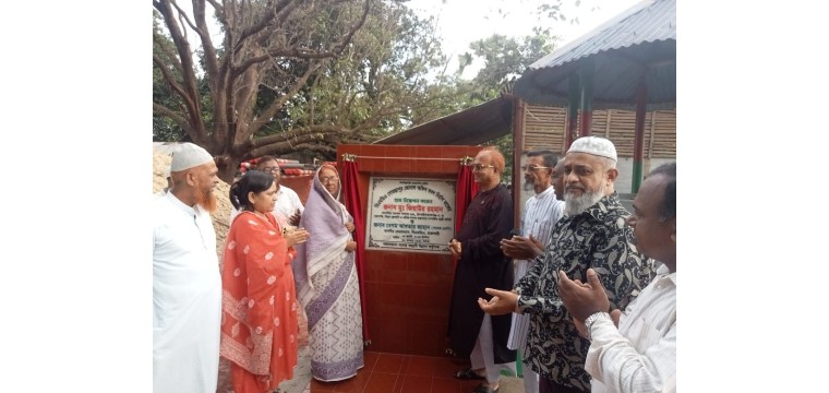 গোমস্তাপুরে বিএম ডি এ  জোনাল অফিস নতুন ভবন নির্মাণ কাজের  শুভ উদ্বোধন 