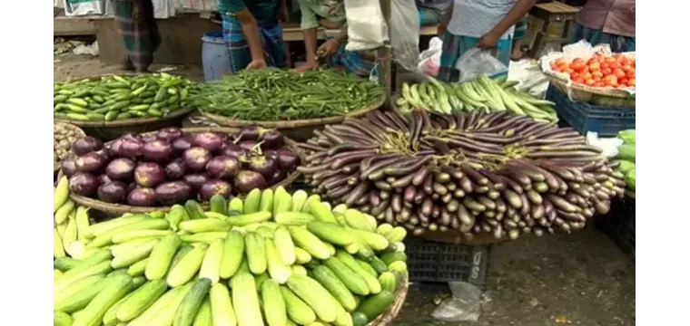 রাজধানীতে ১০০ টাকার নিচে মিলছে না সবজি