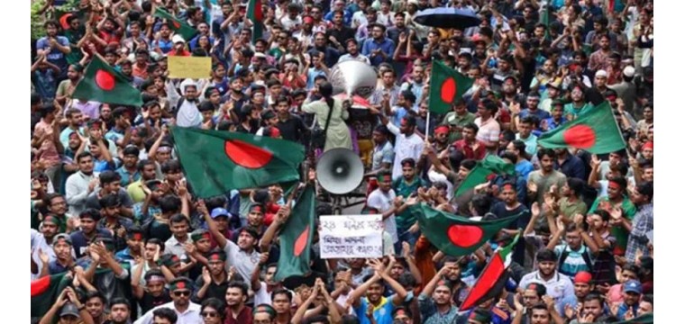 বাংলাদেশের শিক্ষার্থীদের সঙ্গে ভারতসহ ৫ দেশের ছাত্রসংগঠনের সংহতি
