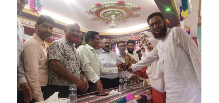 চাঁপাইনবাবগঞ্জে নামোশংকরবাটি উচ্চ বিদ্যালয়ে বিজ্ঞান মেলার সমাপনী ও পুরস্কার বিতরণ