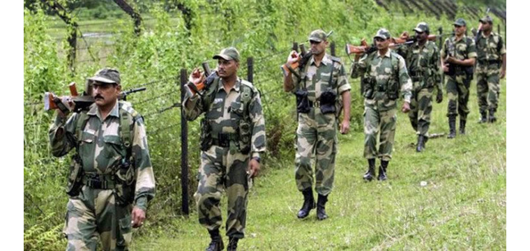 সোনামসজিদ সীমান্তে বিএসএফের গুলিতে এক বাংলাদেশি আহত