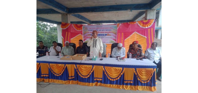 গোমস্তাপুর স্বাধীন প্রেসক্লাবের ১তম প্রতিষ্ঠা বার্ষিকী পালিত