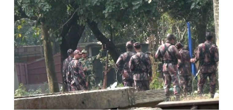 দিনাজপুরে বিএসএফ জওয়ানকে আটক করলো বিজিবি