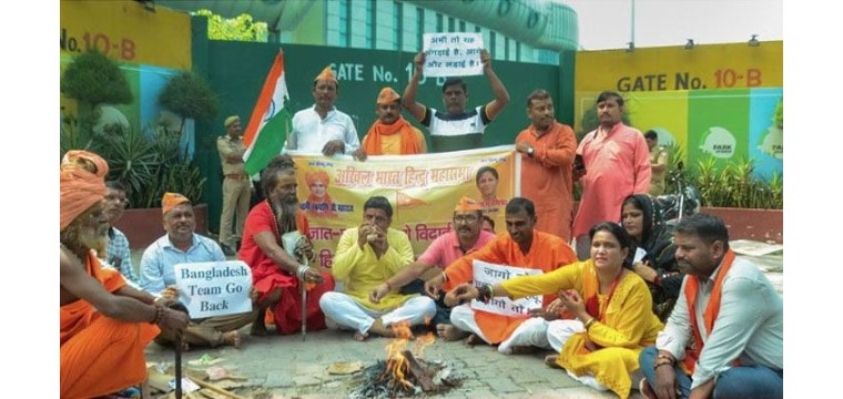 বাংলাদেশ-ভারত ম্যাচ বন্ধে ধর্মঘটের ডাক