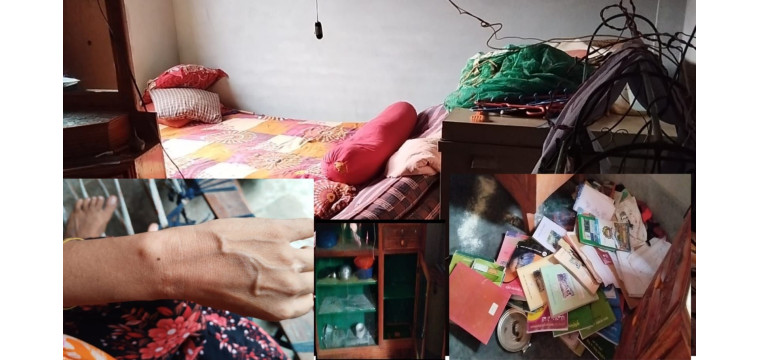 চাঁপাইনবাবগঞ্জে পূর্ব শত্রুতার জেরে ঘরবাড়ি ভাংচুর-লুটপাট, আহত ২ নারী