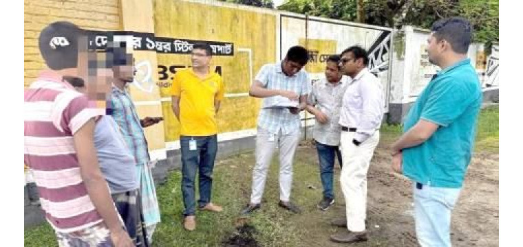 শিবগঞ্জে মাদকের বিরুদ্ধে মোবাইল কোর্ট পরিচালনা, আটক ৫