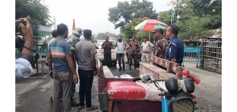নদীতে ভেসে আসা ভারতীয় শিশুর মরদেহ হস্তান্তর 