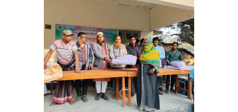 নাচোলে ৫৩তম শীতকালীন  ক্রীড়া প্রতিযোগিতার উদ্বোধন