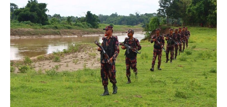 সীমান্তে অবৈধ অস্ত্রের অনুপ্রবেশ রোধে বিজিবির অভিযান জোরদার