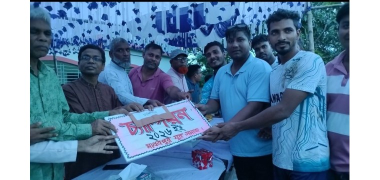 নাচোল মাধবপুরে ‘৩৬ শে জুলাই’ ফুটবল টুর্নামেন্টের ফাইনাল অনুষ্ঠিত