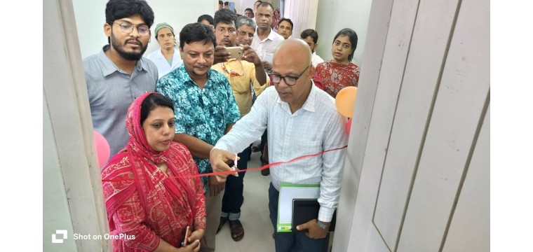 নাচোল উপজেলা স্বাস্থ্য কমপ্লেক্সে আল্ট্রাসনোগ্রাফি সেবা চালু