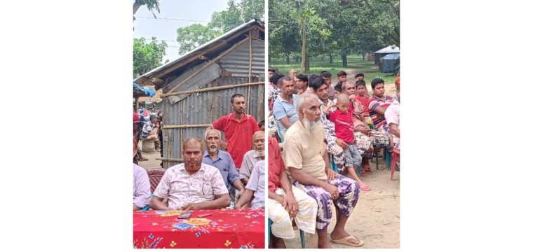 চাঁপাইনবাবগঞ্জ ১৪ নং ধাইনগর  ইউনিয়ন চেয়ারম্যান পদপ্রার্থী সাদিকুল ইসলামের জনসভা অনুষ্ঠিত
