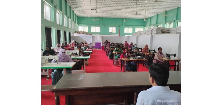 বেকারত্ব দূরীকরণে গোদাগাড়ীতে ৩ মাসব্যাপী উচ্চতর সেলাই প্রশিক্ষণের উদ্বোধন