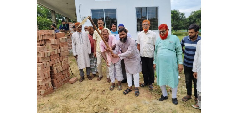 নাচোলে কৃষি ডিপ্লোমা কলেজ জামে মসজিদে ওযুখানা-টয়লেট নির্মাণকাজের উদ্বোধন
